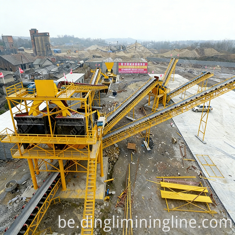 High-Efficiency 700 TPH Bluestone Aggregate Production Line